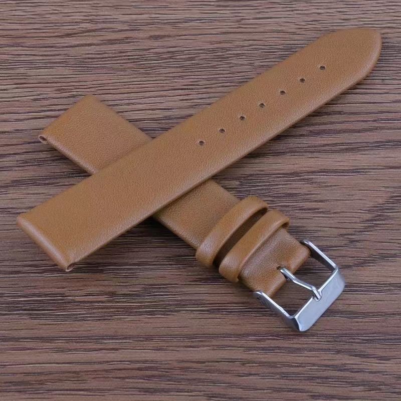 High Quality Genuine Leather Strap for Smart Watches Very Soft 8mm to 24mm Sizes Quality Watch Accessories