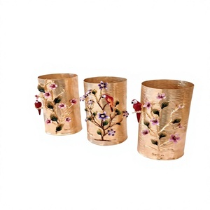 Jarrón Decorativo para Diwali, Tazón Hecho a Mano, Decoración de Latón para Mesa, Ceremonia Religiosa, Decoración para el Hogar, Festival, También para Regalo - Product Image 1