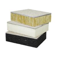 Panneau composite décoratif isolant, finition décorative attrayante, isolation thermique pour entrepôts et façades de bâtiments