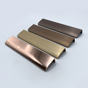 Furniture Hidden Edge Drawer Handles Customized Length Modern Aluminum Kitchen Cabinet Dresser Bedroom Bathroom School Hotel - Product Image 5