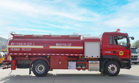 Camion-citerne à carburant diesel d'urgence SITRAK 4x2, mobile, avec stockage d'huile