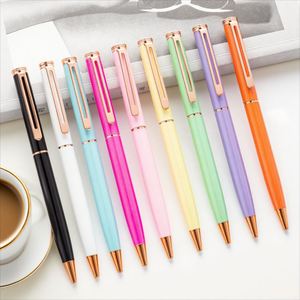 Wholesale High Quality Custom Advertising Metal Ballpoint <b>Pen</b> Multi-<b>Color</b> Rotating Promotional Gift Printable Logo Persol 1.0mm - Product Image 1