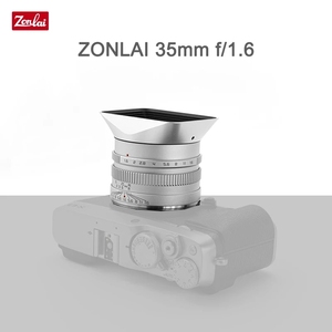 เลนส์ Zonlai 35 มม. F1.6 รูรับแสงกว้าง แบบแมนนวล สำหรับกล้อง <span class=keywords><strong>Sony</strong></span> E-mount และ Fuji X-Mount รุ่น <span class=keywords><strong>A6600</strong></span> A6500 A6400 X-T3 X-T30 กล้องมิเรอร์เลส - Product Image 4