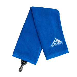 Toallas de golf 100% algodón 40x60cm con gancho, toalla deportiva para limpieza de palos de golf - Product Image 2