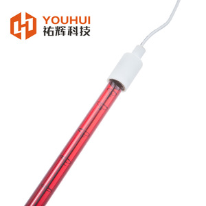 Lámpara de Calentamiento Infrarroja Youhui de 1000W, Tubo Único de Onda Corta para Sauna, Lámpara Halógena de Rubí Anti UV, con Enchufe - Product Image 2
