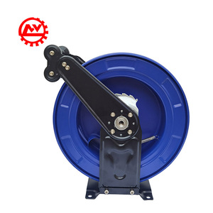 Enrouleur de tuyau mural automatique robuste de 1/<span class=keywords><strong>4</strong></span> pouce pour eau, huile et <span class=keywords><strong>air</strong></span>, avec rappel par ressort, pour usage industriel - Product Image 4