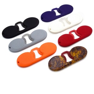 <strong>New</strong> Wholesale Eco-Friendly Portable Soft Silicone Nose Clip Blue Lenses <strong>Reading</strong> <strong>Glasses</strong> For Men Women - Product Image 4