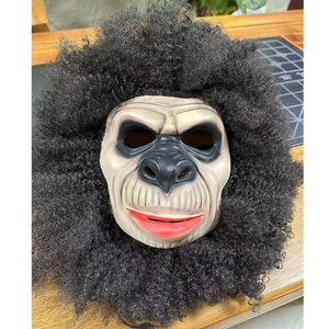 <span class=keywords><strong>Masque</strong></span> de <span class=keywords><strong>singe</strong></span> personnalisable, drôle, gorille, chimpanzé, <span class=keywords><strong>singe</strong></span>, costume animal, accessoire de fête cosplay, <span class=keywords><strong>masque</strong></span> en <span class=keywords><strong>latex</strong></span> pour mascarade et carnaval - Product Image 2