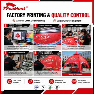 Tenda a Ragnatela FEAMONT <span class=keywords><strong>VIP</strong></span> Lounge, Gazebo Pubblicitario ad Arco per Eventi su Tappeto Rosso e Feste Aziendali di Lusso all'Aperto - Product Image 5