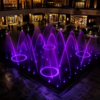 Fontaine musicale programmable LISHI grande échelle avec lumière, ombre, danse de l'eau, laser RGB, contrôle IA, IP68, CE, RoHS, OEM, pour hôtels, parcs, centres commerciaux 5