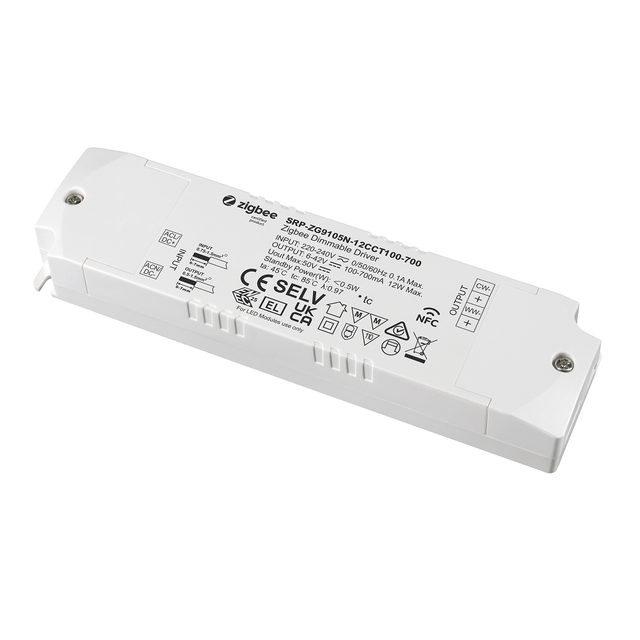 ZigBee NFC Constant Current LED Driver CCT Dimmable External Dimmer Power Supply ZigBee 3.0
