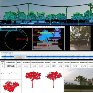 Software LiDAR360 MLS, Módulo <span class=keywords><strong>de</strong></span> Silvicultura Urbana: Calcula Parámetros Ecológicos del Paisaje para Escenas a Gran Escala - Product Image 4