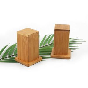 Large Natural <b>Bamboo</b> Toothpick Box Private Label Thickening Tooth Picks <b>Container</b> for Restaurant - Product Image 5
