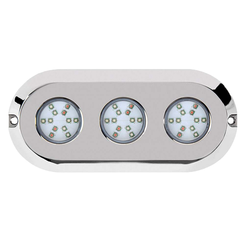 High Lumen WEIKEN 180W RGB 12V DC Marine Led Lights for Boat Yacht
