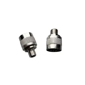 Precio bajo de fábrica N a F Conector de adaptador de RF métrico N Macho a F Adaptador métrico hembra Adaptador coaxial de RF