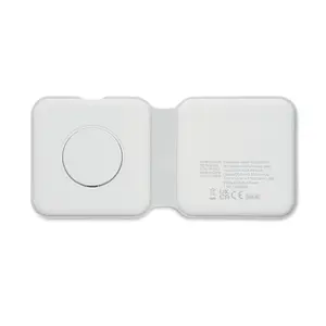 Caricabatterie FLIP 2 in 1 pieghevole gadget personalizzati - Product Image 5