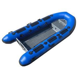 Bateaux pneumatiques <span class=keywords><strong>semi</strong></span>-rigides en aluminium <span class=keywords><strong>de</strong></span> 12 pieds, coque en Hypalon PVC 360, pour la pêche - Product Image 2