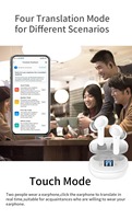 Traducteurs intelligents instantanés en 144 langues, traducteurs IA, écouteurs traducteurs