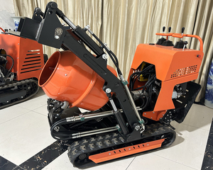 Bétonnière multifonction <span class=keywords><strong>de</strong></span> type chenillé adaptée aux chantiers <span class=keywords><strong>de</strong></span> construction isolés et éloignés - Product Image 5