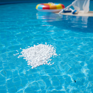 Palettes de traitement de l'eau, pureté de 99 %, livraison à domicile, sûr, rapide, faible MOQ, granulés de <span class=keywords><strong>chlore</strong></span> - Product Image 1