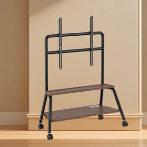 Meuble <span class=keywords><strong>TV</strong></span> au <span class=keywords><strong>design</strong></span> moderne et simple sur <span class=keywords><strong>roulettes</strong></span>, facile à déplacer, pour salon - Product Image 5