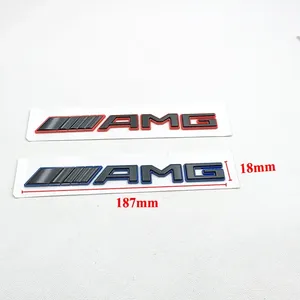 Nouvel autocollant de logo <span class=keywords><strong>AMG</strong></span> en ABS 3D, lettres, emblème, badge de voiture pour Mercedes Benz Brabus A B C E S CLA CLS GLC GLE GLS Classe G, accessoires - Product Image 4