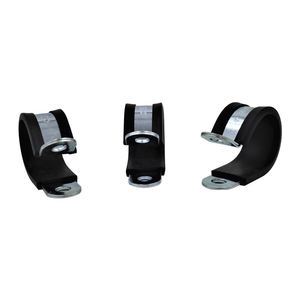 Collier de serrage en caoutchouc EPDM et acier inoxydable 304, diamètre métrique 28 mm, surface galvanisée, W1 W2, pour applications de tuyauterie avec boîte en PVC - Product Image 1