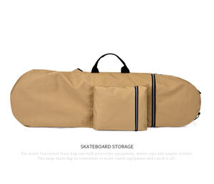 Sac à dos portable Oxford pour planche à roulettes, sac de transport pour planche de surf, sac de rangement double pour planche de surf - Product Image 5