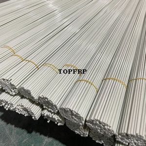 FRP Fibre Glass Pole Arch Greenhouse Fiberglass <b>Rod</b> - Product Image 2