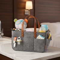 Sac de rangement pliable écologique pour couches lavables, organisateur portable pour voiture, sac fourre-tout pour lingettes, capacité 180 ml, compressé sous vide, carré