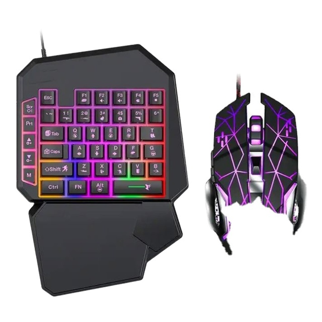 Hot Sell Cheapest Gaming Mouse Mic Both Wired and Keyboard With Wire Note Touchpad Wired Set Combo for Kids
