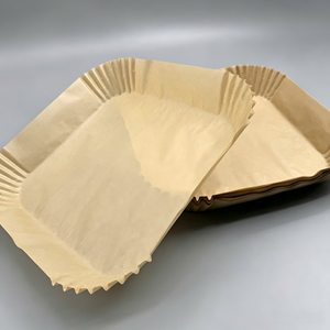 Papiers de cuisson jetables antiadhésifs en silicone de qualité alimentaire pour friteuse à air, impression personnalisée, plateau de cuisson pour friteuse à air - Product Image 4
