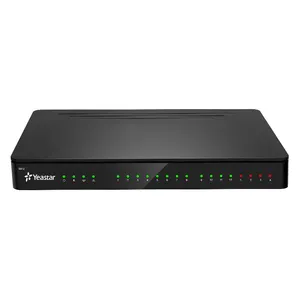 Yeastar S412 VoIP PBXサポート8 VoIP SIPユーザー、8同時通話、12 FXS 4fxo abd 2 GSM/CDMA/3G/4Gチャンネル