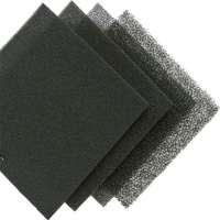 15 PPI à 90 PPI Polyéther Polyuréthane Charbon Actif Filtre à Air Réticulé Mousse Aquarium Fish Tank Filtre Mousse PU Mousse