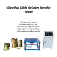 Table vibrante électronique 220 V pour la densité relative des sols de laboratoire, garantie 1 an, pour sols granulaires, équipement de test des sols