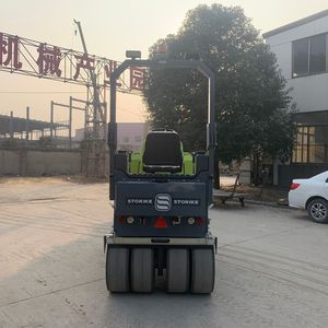 Rodillo Vibratorio Pequeño de Tambor Delantero y Rueda Trasera de Goma, Maquinaria de Construcción de Rodillo de Tambor Único de 1, 2 y 3 Toneladas, EPA KUBOTA - Product Image 1