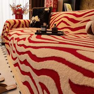 Funda de sofá de tres plazas de alta calidad <span class=keywords><strong>PUXU</strong></span>, funda de sofá de gato antiarañazos, regalo de Navidad, adecuada para fundas de sofá para sala de estar - Product Image 1