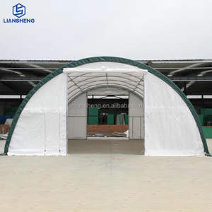 थोक पवन प्रतिरोध स्टील फ्रेम डबल ट्रस गोदाम तम्बू 50x100 मीटर बड़ा स्थान त्वरित औद्योगिक भंडारण तम्बू स्थापित - Product Image 4