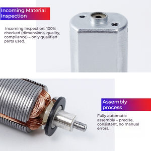 Moteur de slot car FF-050, échelle 1/32, 21500 tr/min, micro-moteur de course pour modèles <span class=keywords><strong>F1</strong></span> et slot cars à châssis étroit, remplacement haute vitesse - Product Image 4