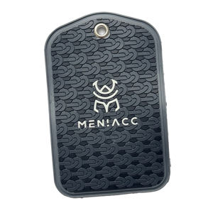 Parche de PVC termoadhesivo, lavable, de goma blanda prensada 2D, personalizado de fábrica, para uniformes. - Product Image 4