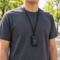 Traceur portable sans fil avec bouton SOS, suivi GPS 4G LTE en temps réel, géolocalisation via application Android et iOS