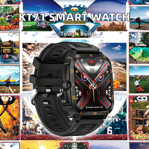 Reloj Inteligente Económico para Exteriores KT71, Monitor Deportivo con Pantalla OLED HD de 2.19 Pulgadas, Llamadas Bluetooth, Monitor de Sueño, Pagos, Compatible con iOS, Unisex, IPX6, Original - Product Image 2