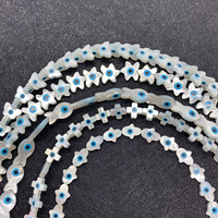 Perles en forme de coquille de papillon blanc naturel, croix, lune, papillon, étoile de mer pour la création de bijoux fantaisie faits main DIY