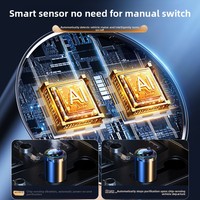 Nouveau diffuseur d'aromathérapie intelligent pour voiture, ornement parfumé en métal alimenté par l'IA, pulvérisation automatique de parfum, humidification haut de gamme C1