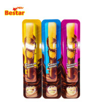 Deliciosa Barra de galleta de dedo de salsa de chocolate de 9g con mermelada dulce pastel de chocolate Galleta de dedo