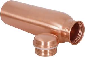 Bouteille d'eau en cuivre durable pour garder l'eau fraîche avec un design élégant, adaptée au travail, aux voyages, au fitness et à un usage domestique - Product Image 5