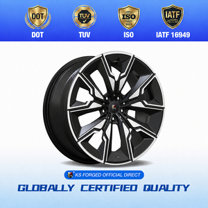 Jantes en alliage <span class=keywords><strong>sport</strong></span> forgées sur mesure noires KS 20 21 pouces pour BMW Série X <span class=keywords><strong>Audi</strong></span> Série <span class=keywords><strong>Q</strong></span> - Product Image 4