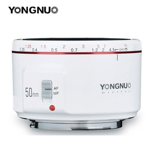 Objectif YONGNUO YN50 <span class=keywords><strong>mm</strong></span> pour Canon, grande ouverture, autofocus, meilleur objectif YN <span class=keywords><strong>50</strong></span> <span class=keywords><strong>MM</strong></span> II 0,35 m <span class=keywords><strong>1</strong></span>,15 pi, super effet caméra - Product Image 6