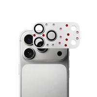 Protection d'objectif d'appareil photo professionnelle pour iPhone 17 Pro Max Grade Aaa Anti-reflet Alignement Facile