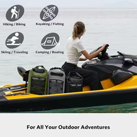 Sac à dos de randonnée imperméable durable de 30 L en vrac, fabrication professionnelle, sac sec léger sur mesure